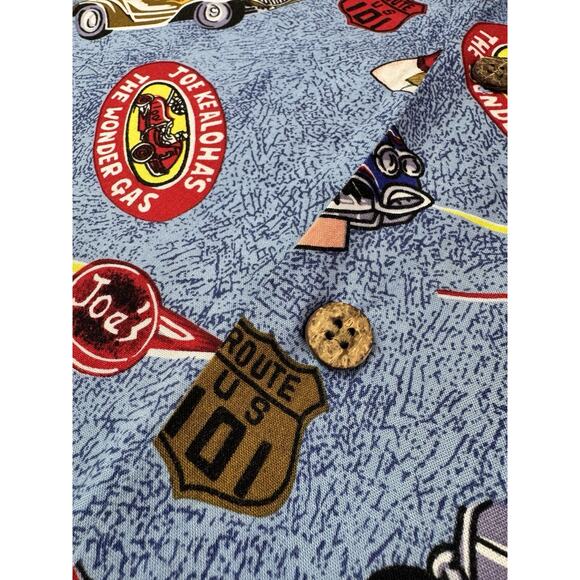 VTG Reyn Spooner Joe Kealoha's Hawaiian Shirt Mens M Tiki Aloha Hotrod Gasser - Picture 5 of 10